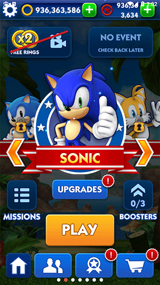 索尼克冲刺中文版截图1