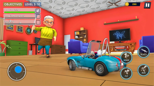 蚊子大战老奶奶游戏截图2