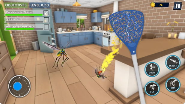 蚊子大战老奶奶游戏