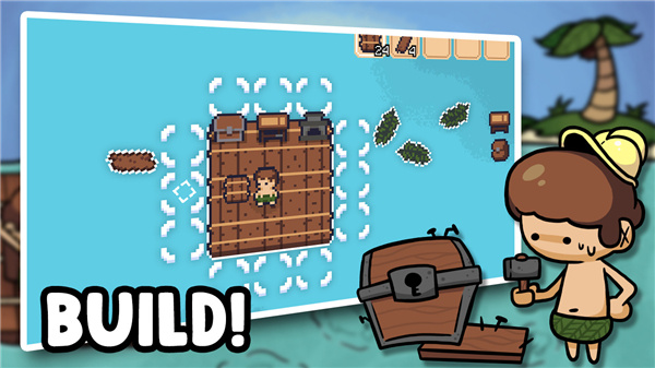 木筏求生2d像素版截图2