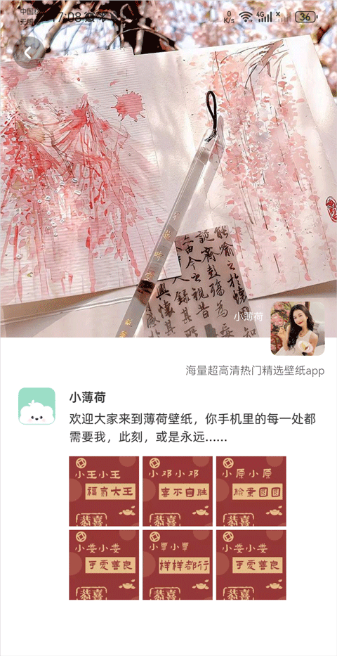 薄荷壁纸手机主题