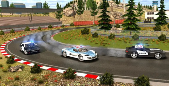 城市追击赛警车自由驾驶