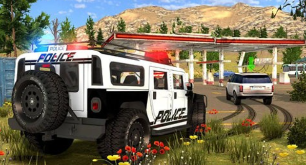 城市追击赛警车自由驾驶