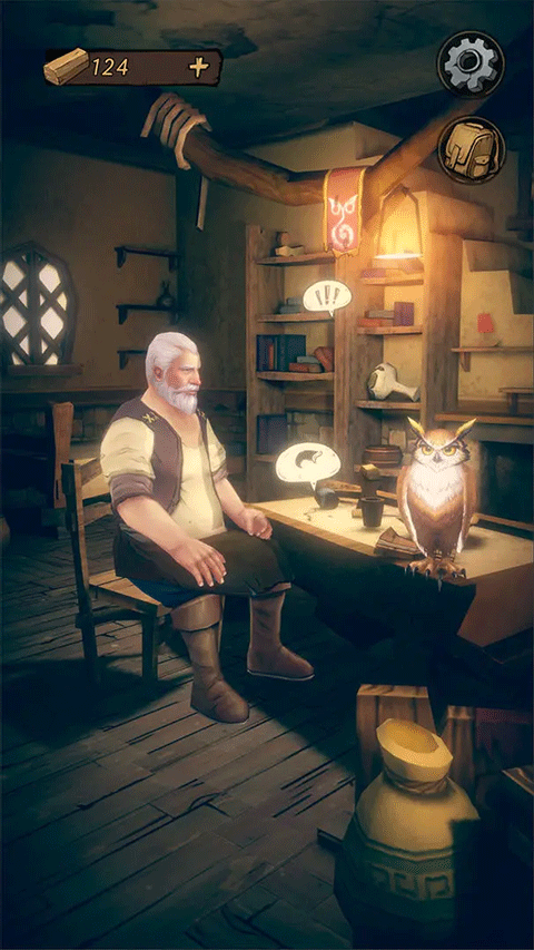 猫头鹰和灯塔木雕图鉴截图3