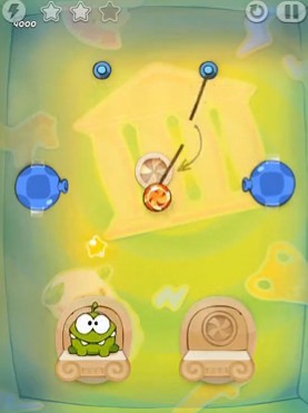 割绳子玩穿越 5