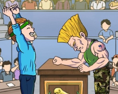 掰手腕大赛游戏