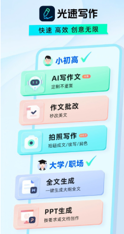 光速写作批改作文