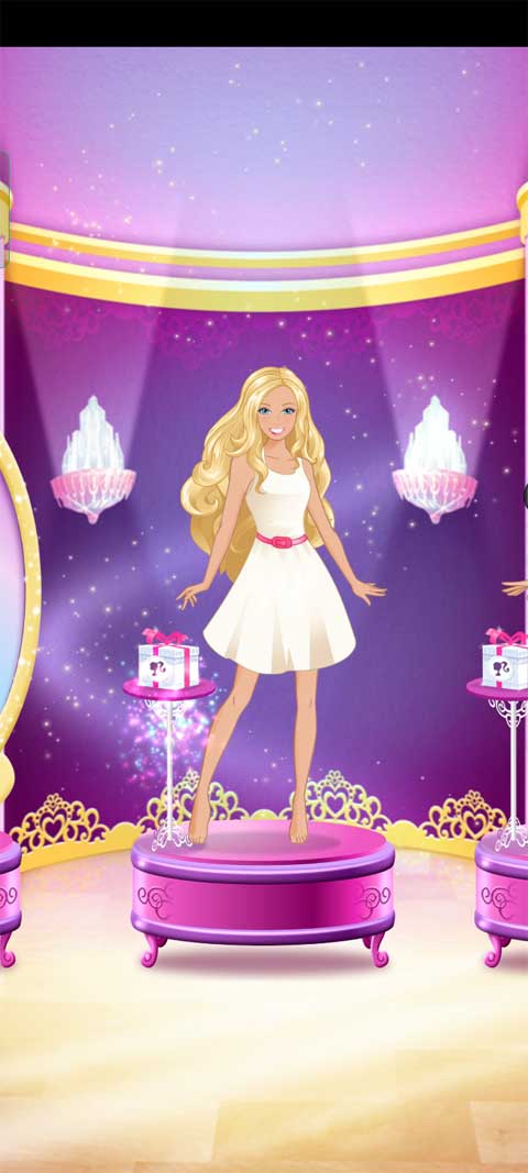 芭比的时尚魔法装扮手机版