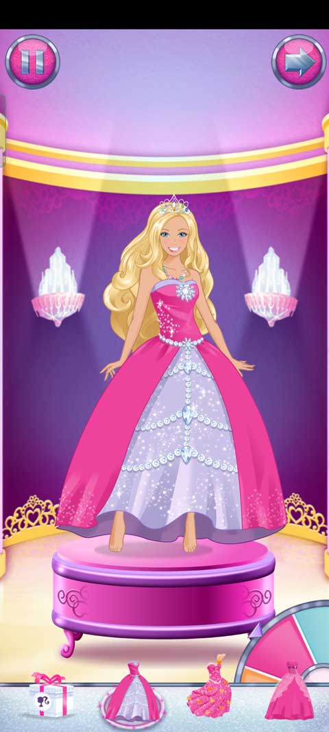 芭比的时尚魔法装扮手机版