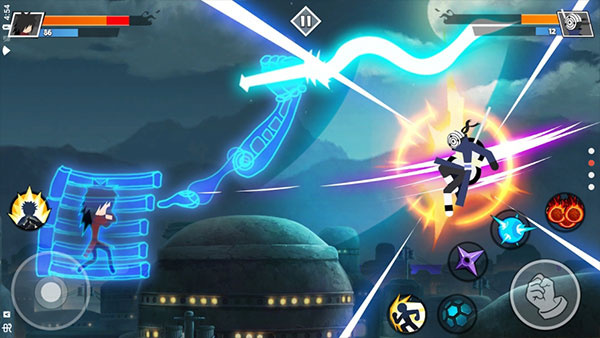 火柴人忍者忍者格斗中文版截图2