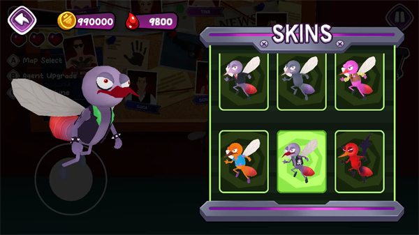 模拟蚊子特工安卓版截图2