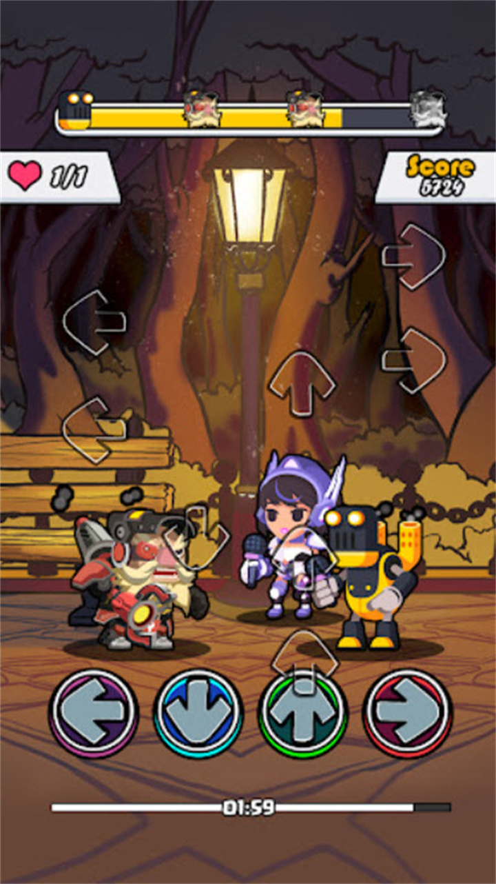 fnf黑色星期五之夜节奏对战联机版截图3