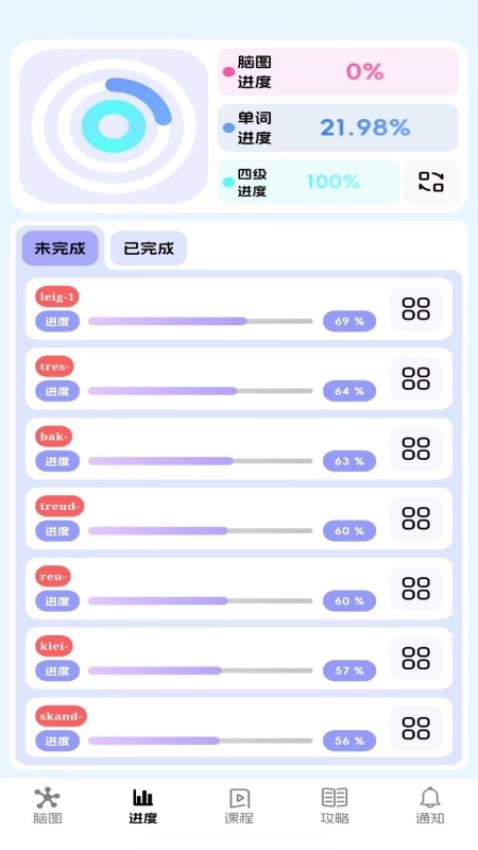 麒麟英语单词截图3