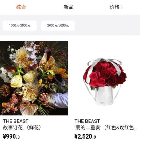 野兽派鲜花