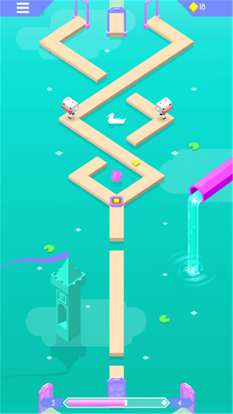 无尽湖泊小游戏截图1