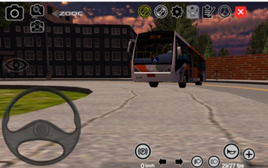 宇通模拟公交车