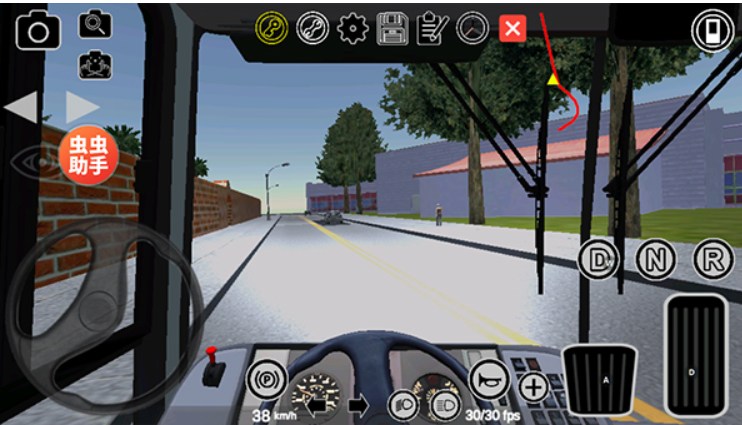 宇通模拟公交车