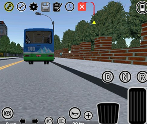 宇通模拟公交车