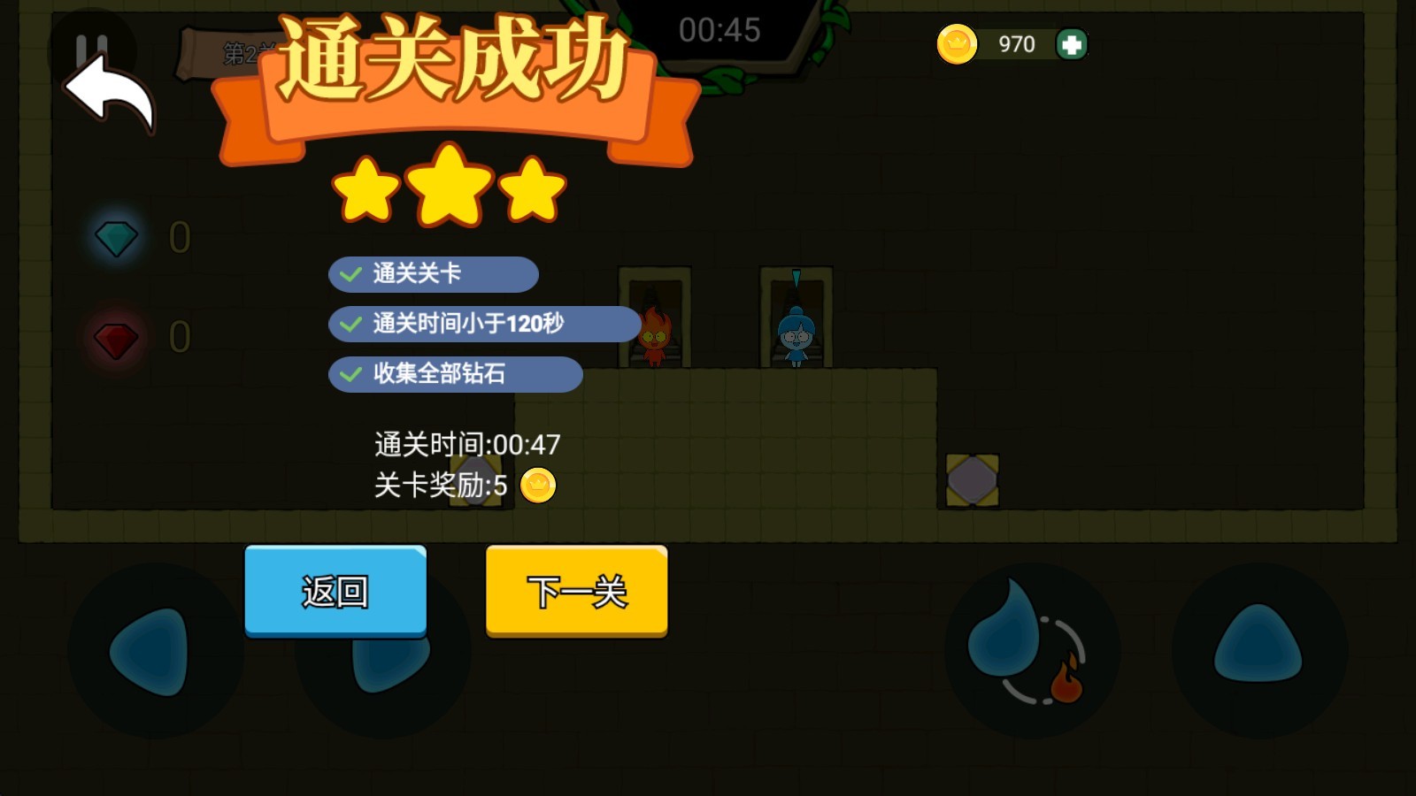 森林冰火人双人游戏