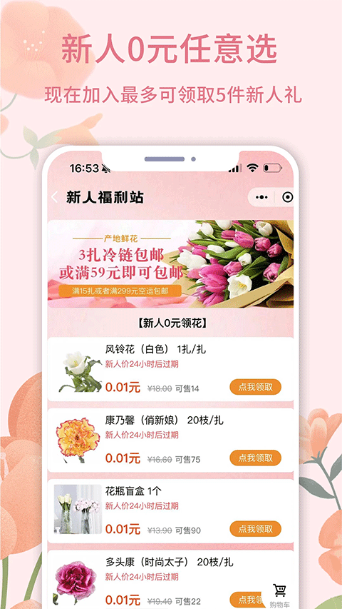 云选鲜花批发2