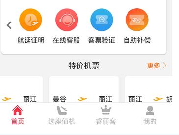 瑞航易行飞机票