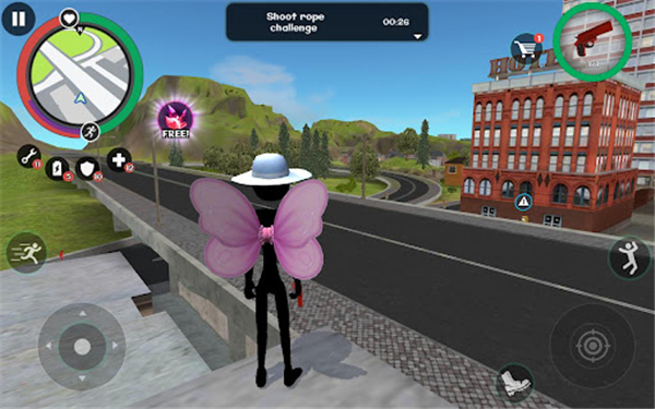 火柴人绳索英雄2中文版3