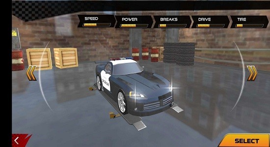 警车停车场截图4