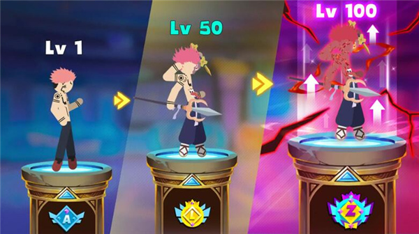 火柴人咒术回战游戏截图4