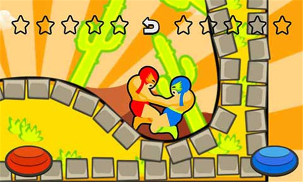 基友摔跤双人游戏1