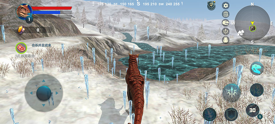 食肉牛龙模拟器