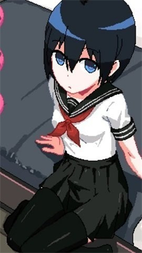 和妹妹两个人看家像素