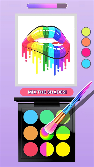 MakeupKit眼影盒子游戏截图3