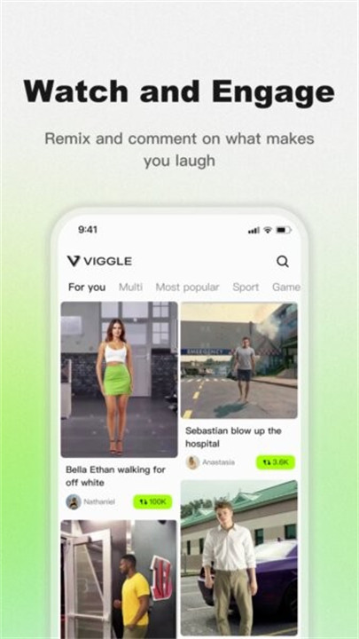 Viggle视频生成截图2